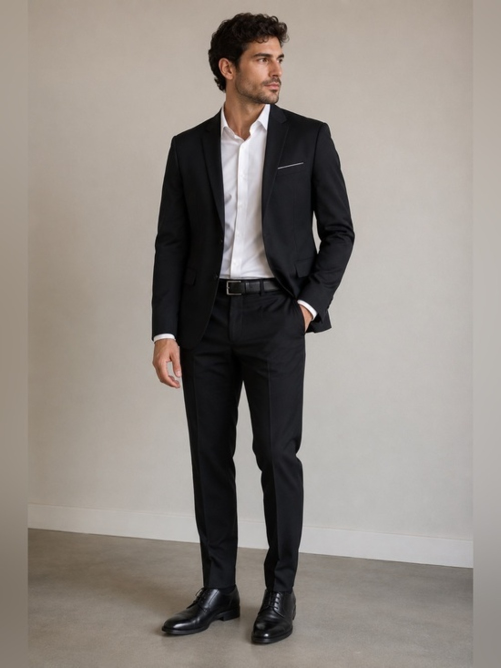 Classic Black Men's Blazer